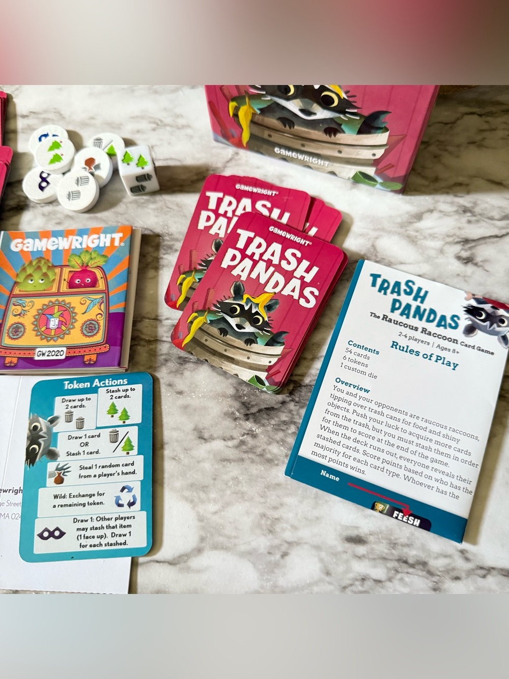 Trash Pandas The Raucous Raccoon Card Game-Complete - Picture 7 of 7